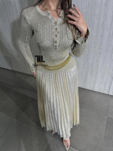 فستان ذهبي ( #176)