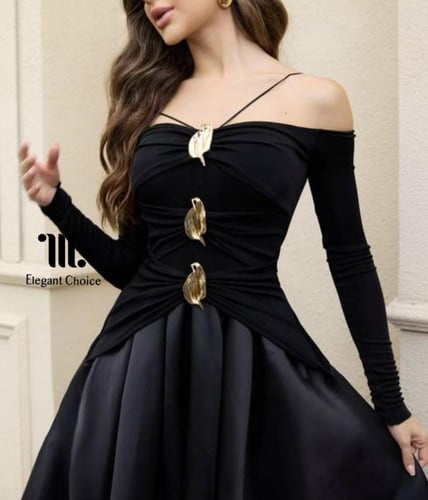 فستان اسود راقي (#90)