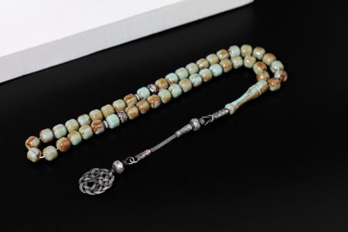 بكلايت فيروزي بالفضة