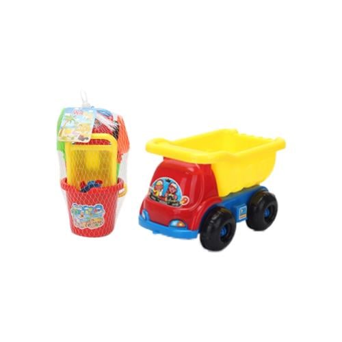 عربة الرمل والشاطئ