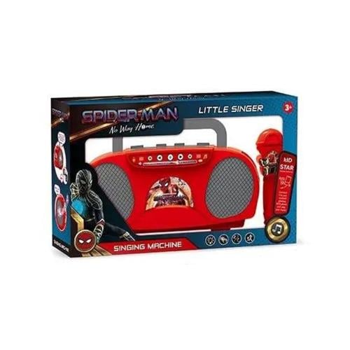 Microphone and Spider-Man recorder
