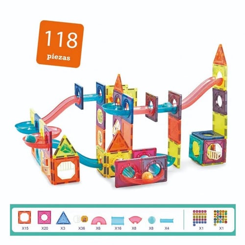 مكعبات المغناطيـس 118 قطعة