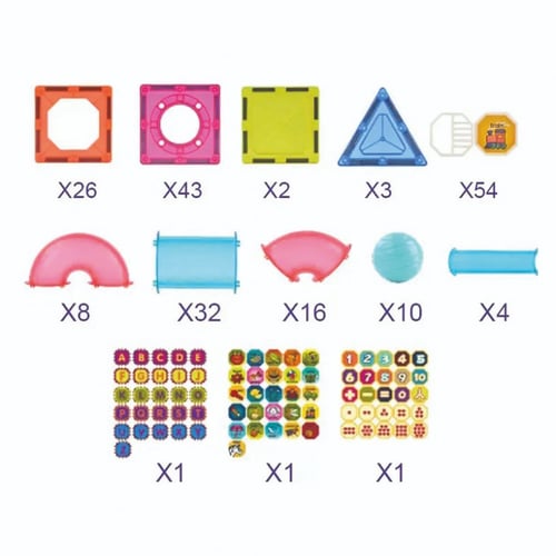 مكعـبـات المغناطيـس 199 قطعة