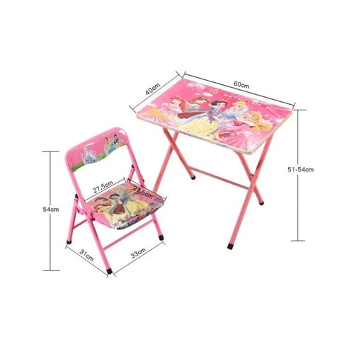 طقم طاولة وكرسي خشب (اولادي - بناتي )