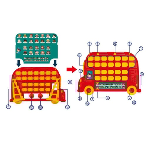 لعبة من في الباص