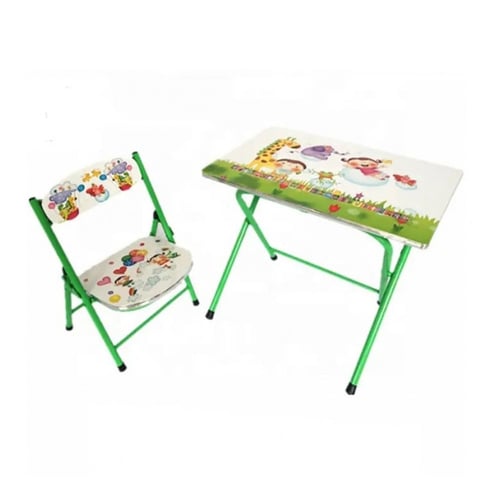 طقم طاولة وكرسي خشب (اولادي - بناتي )