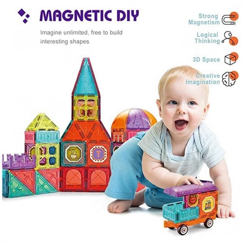 مكعبات المغناطيـس 111 قطعة