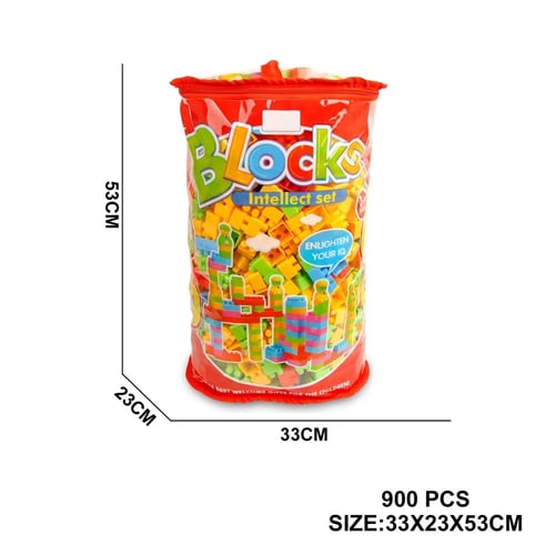 مكعبات تركيب 900 قطعة