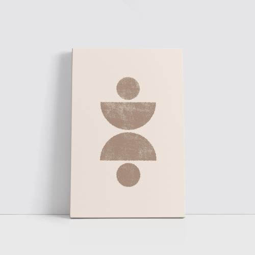 دوائر ونصف قمر