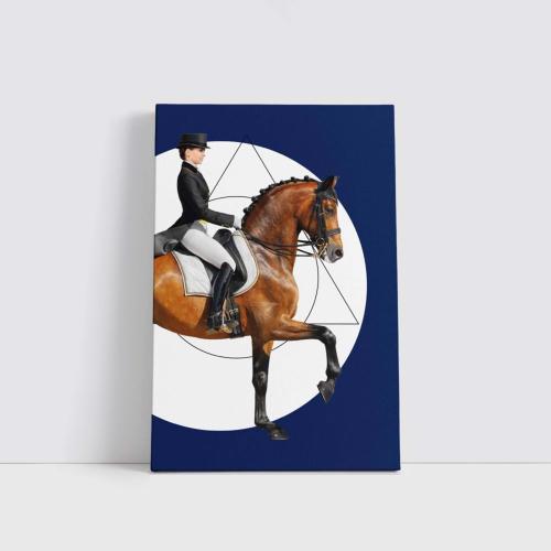 الفارسة أزرق