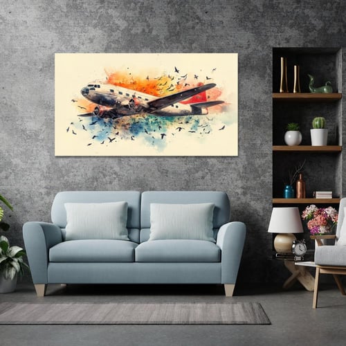 تحليق تجريدي