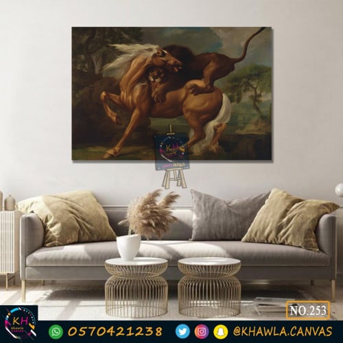 لوحة للفنان جورج ستابس