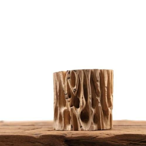 مبخره من خشب التيك الطبيعي