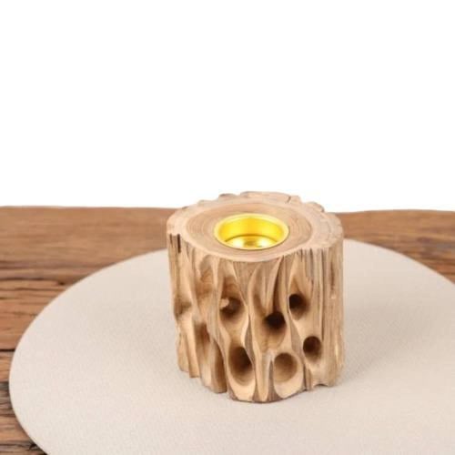 مبخره من خشب التيك الطبيعي