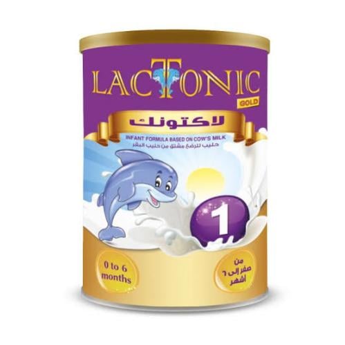 لاكتونك جولد حليب اطفال رقم (1) 800 جرام