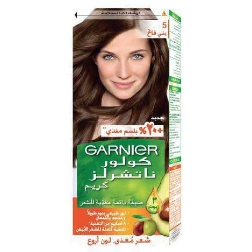 غارنيية صبغة الشعر كولور ناتشرلز بنى قاتح 5