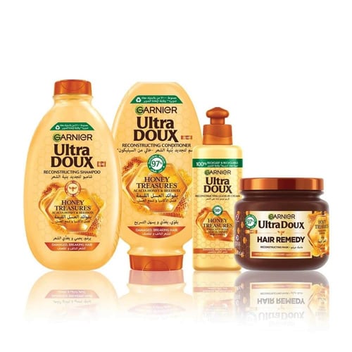 غارنيية الترادوكس شامبو لتجديد بنية الشعر بالعسل ا...