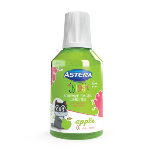 استيرا غسول الفم للاطفال بالتفاح +6 سنين 300 مل