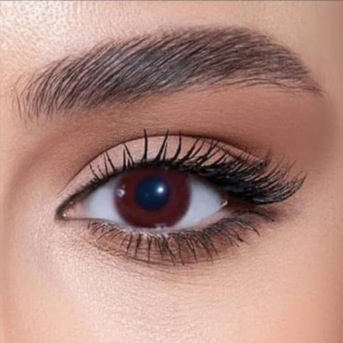 دوللي عدسات لاصقة شهرية شوكلاته فاتح