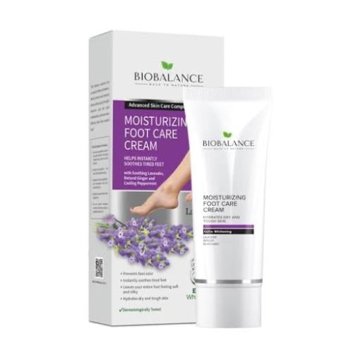 بيوبالانس كريم الترطيب والعناية بالقدم باللفندر 60...