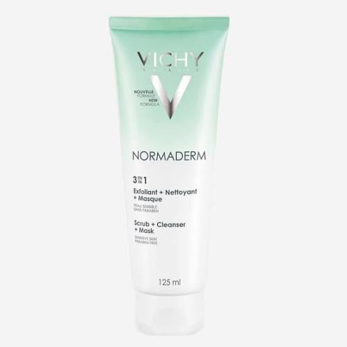 فيشي نورماديرم 3*1 مقشر منظف وماسك 125 مل