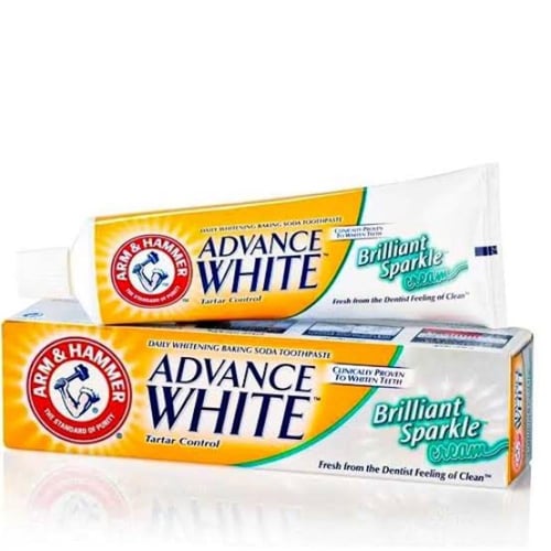 ارم اند هامر معجون اسنان ادفانس وايت بريق رائع كري...