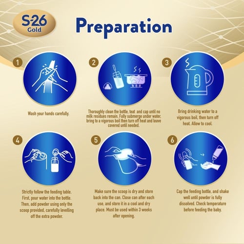 اس 26 جولد حليب اطفال رقم (2) 1800 جم