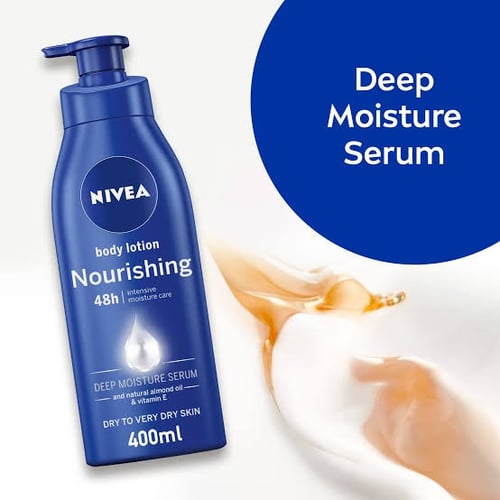 نيفيا لوشن الجسم بزيت اللوز الطبيعى وفيتامين اى لل...