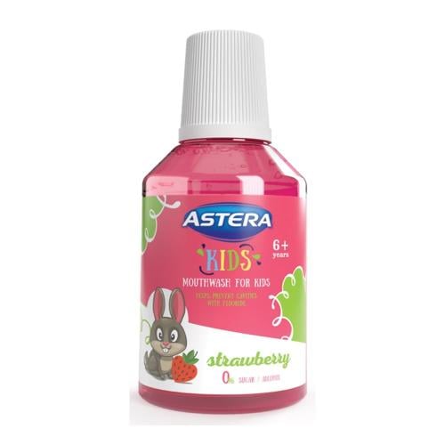 استيرا غسول الفم للاطفال بالفراولة +6 سنين 300 مل