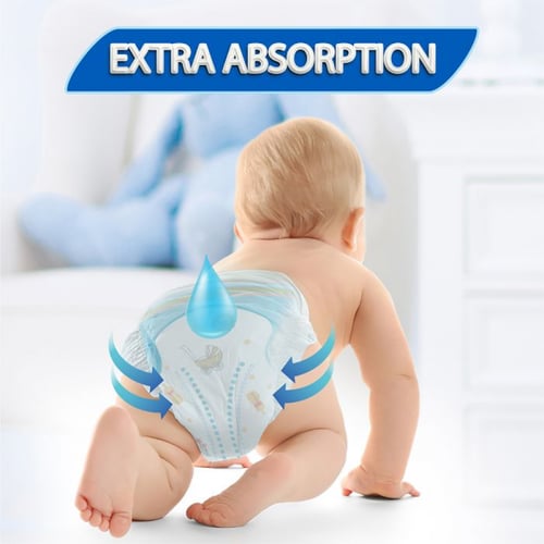 بامبي حفايض اطفال الصندوق السوبر مقاس (6) * 72 قطع...