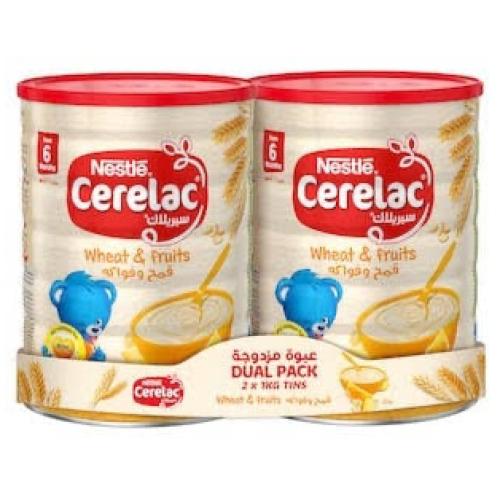 سيريلاك حبوب القمح بالفواكه 1000 جم عبوة مزدوجة