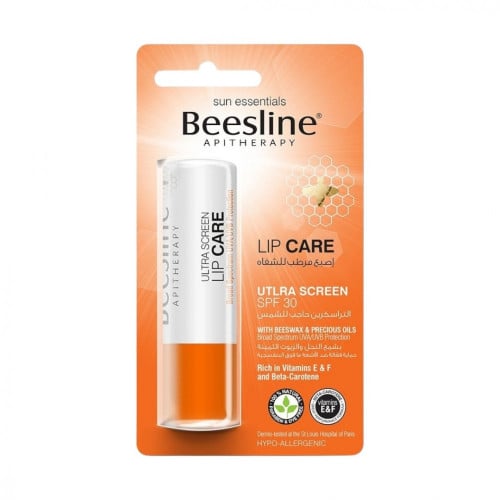 بيزلين مرطب للشفاه بشمع النحل + حاجب للشمس 4 جرام