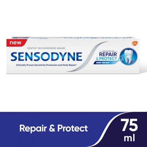 سنسوداين معجون اسنان بالفلورايد ترميم وحماية بقوة...