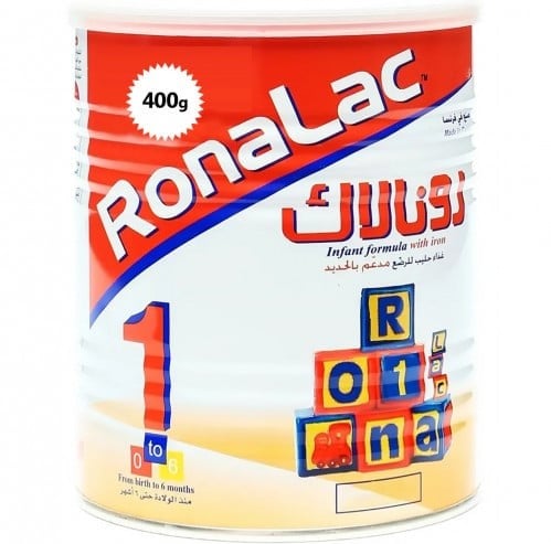 رونالاك حليب اطفال رقم (1) 400 جرام