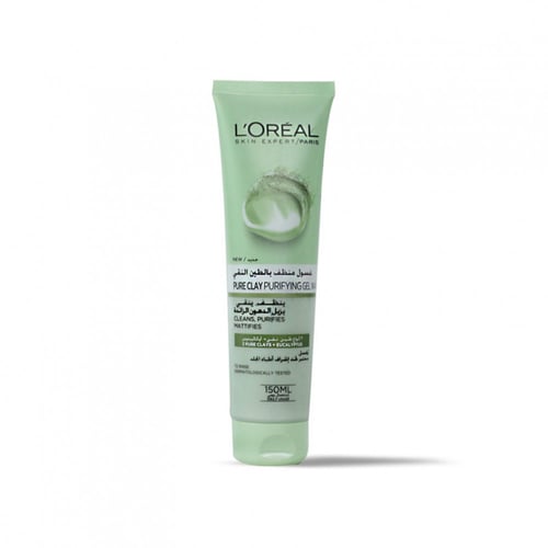 لوريال غسول الطين النقى لازالة الدهون الزائدة 150...