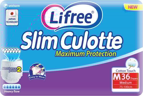 لايفري حفائظ لكبار السن كلوت وسط M 36 قطعة