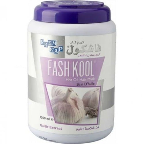 فاشكول كريم حمام زيت وماسك للشعر بخلاصة الثوم 1500...