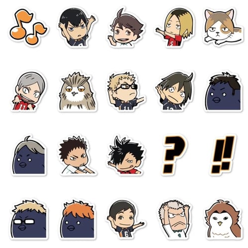 Sticker Set: Haikyuu