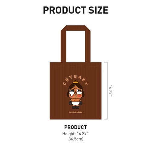 CRYBABY - Brown Tote Bag