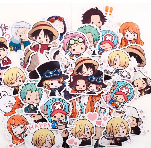 Sticker Set: Chibi One Piece