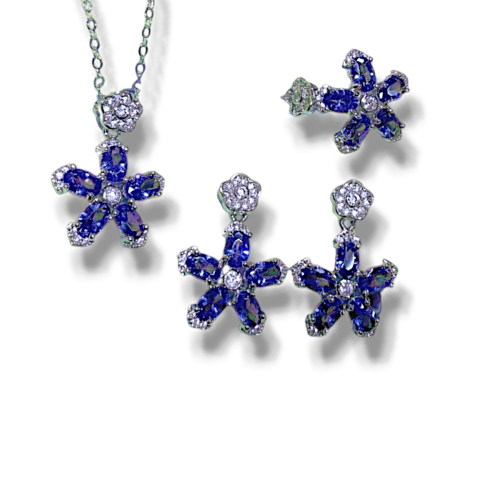 Flower blue
