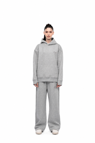 Grey hoodie & pants set