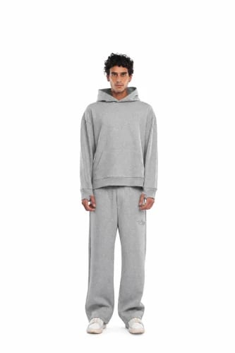 Grey hoodie & pants set