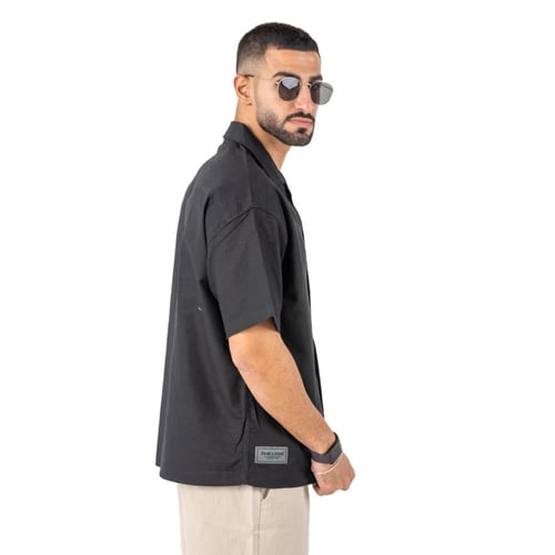 Black Linen Shirt
