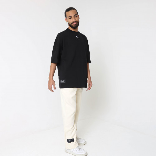 black t-shirt