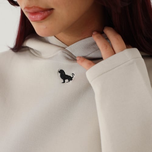 Beige hoodie