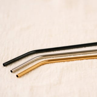 مزاز ستيل منحني للمشروبات الباردة والساخنة