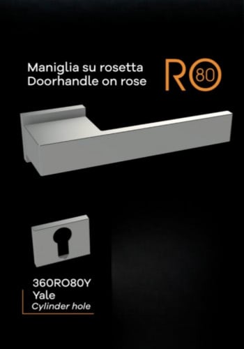 مقبض باب منفصل COMIT 360RO80Y