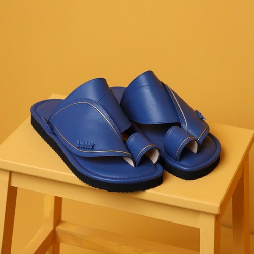 حذاء ايطالي كحلي