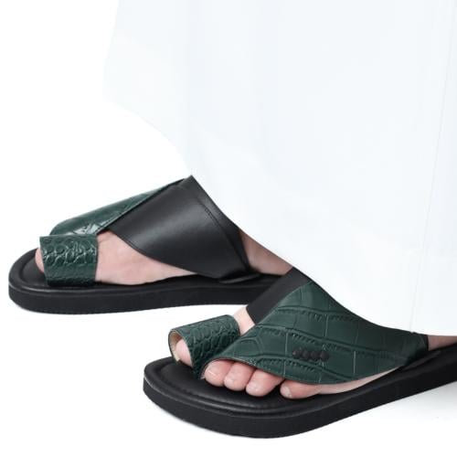 حذاء شاهين جلد التمساح